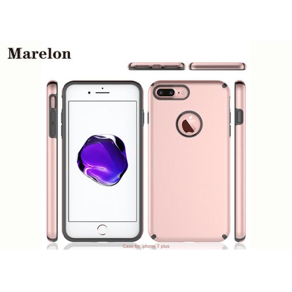 Dual Layer Slim TPU Phone Case Cover / 5.5 Inch Phone Case For Apple IPhone 7