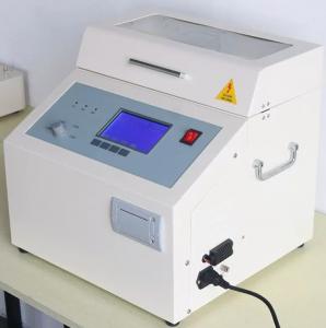 Wholesale 100KV Oil Dielectric Strength Tester , Insulation Oil Breakdown Voltage Tester from china suppliers