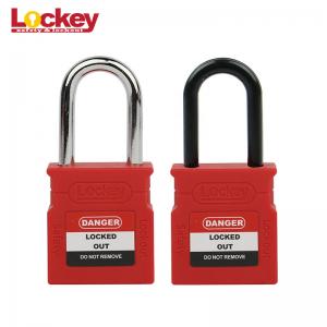 Wholesale Light Weight Brand Loto Lock Nylon Body Safety Padlock Keyed Different from china suppliers