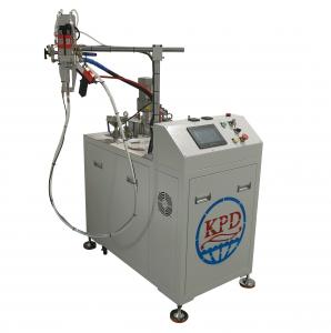 China 260KG Semi Auto AB Glue Mixer Epoxy Resin Potting Machine for Filling and Dispensing on sale