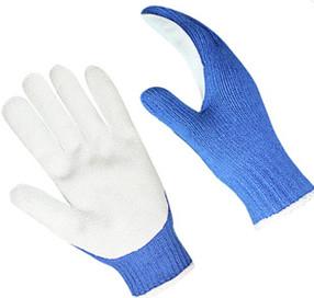 China PPE Protective Work Gloves Guard Work Durable Nice Cow Split Leather Cotton on sale