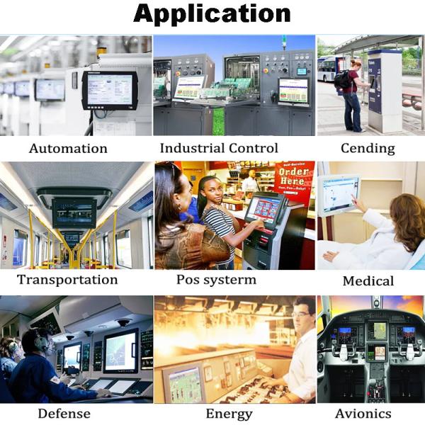 Custom Android 11 Industrial Panel PC Embedded IP65 Capacitive All In One