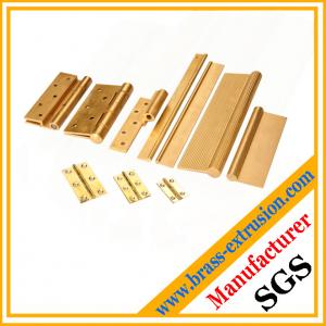 China brass hinge profile sections on sale