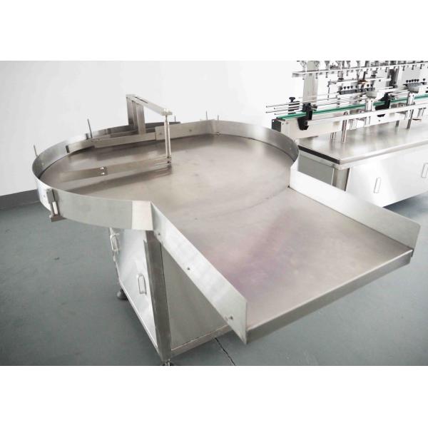 Industrial 50ml-5L Round Bottle Packing Machine Bottle Feeding Turntable
