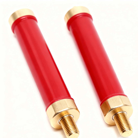 Cylindrical Thick Film High Precision Resistors High Voltage Resistor With Screws And Nuts