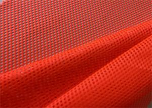 China 100% Polyester Fluorescent Net Mesh Fabric For Reflective Safety Vest on sale