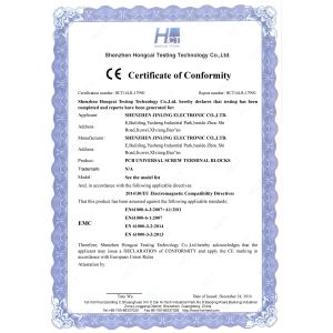 ShenZhen Jinling Electronics Co.,Ltd Certifications