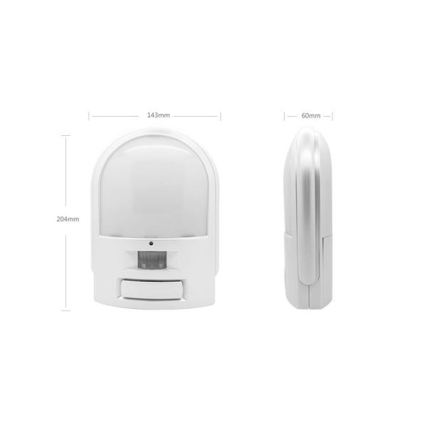 4-IN-1 Bluetooth Smart Family Electric Home Alarm LED Light with Motion Sensor CX601