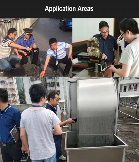 Zetron MS500 Portable Dust Detector with Laser Sensor, ATEX Certified for Industrial PM Quality Safety