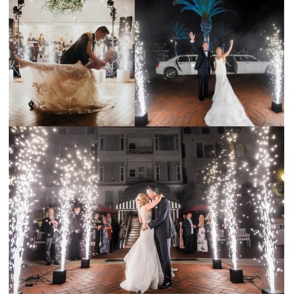 Titanium Powder Electric Spark Machine DMX512 Remote Control