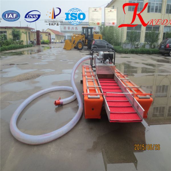 Customized Mini Gold Dredge with 5t/h Working Capacity 1.5m Dredging Depth and 40kg Weight for Energy & Mining