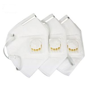 Hypoallergenic Valved Face Mask For Personal Respiratory Protection