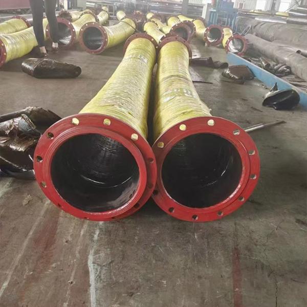 Dredge Discharge Hose with Maximum Flexibility Superior Durability and OEM Available for Marine Applications