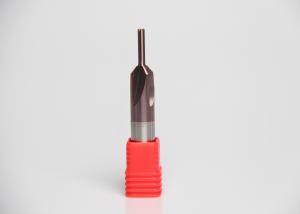 Wholesale Metal Machining Carbide End Mill Bits , Corner Radius End Mill Cutter from china suppliers