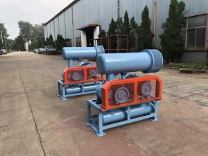 China Three Lobe Rotary High Pressure Roots Blower , Roots Type Blower High Efficiency on sale