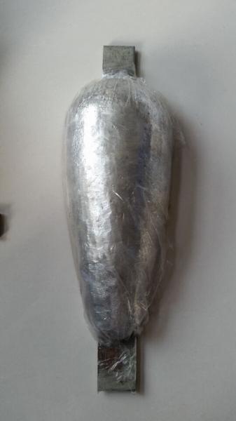 Quality H-1 Magnesium Sacrificial Anode Low Resistivity Soils Typically Below 2,000 Ohm-Cm  Standard Potential for sale