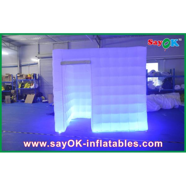Inflatable Photo Studio Oxford Cloth Square Inflatable Photo Booth , Cube Inflatable Led Photo Booth