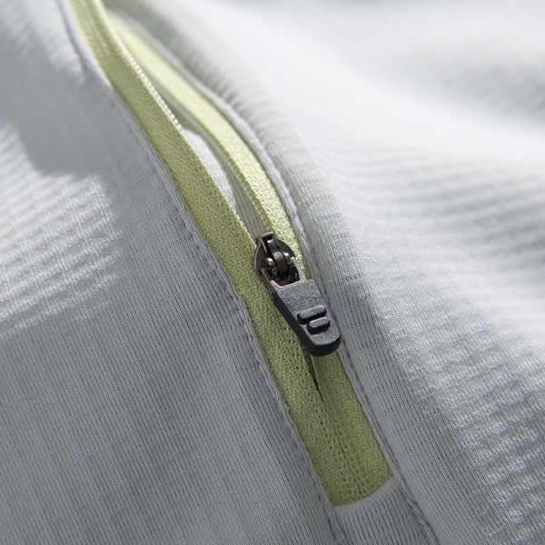 Custom Men's Quarter Zip Stand Collar Thermal Fleece Pullover Antibacterial Contrast Stitching Outdoor Hiking Top