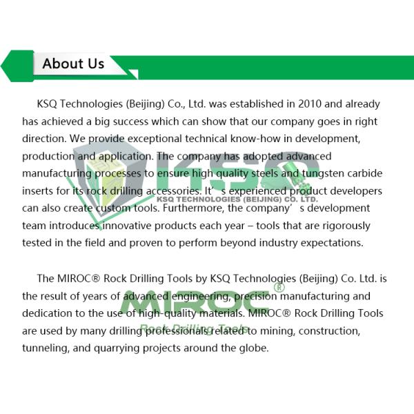 High Manganese Steel DTH Hammer Bits Diameter 90mm For CIR90 Hammer