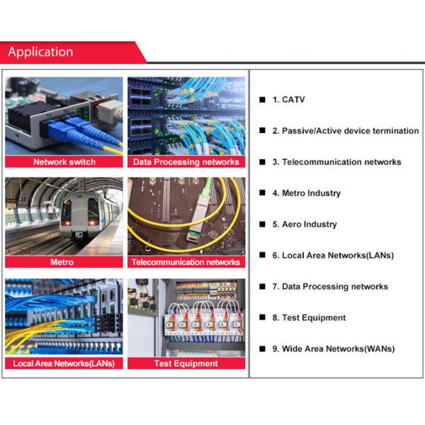 3.0mm CATV Fiber Optic Patch Cord Optical Patch Cables ST ST MM OM3