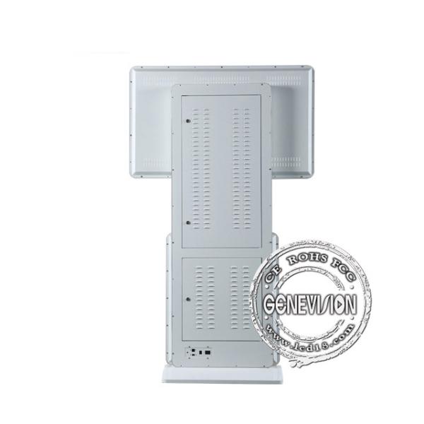 Rotatable LCD Touch Screen Kiosk Advertising Display 65'' Build IN Wifi For Exhibition Show