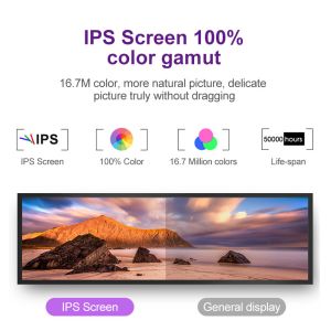 VETO 1920X360 High Brightness Digital Shelf Edge Ultra Wide Bar Lcd Display