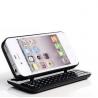 Adjustable Slide out Iphone 4 Bluetooth Keyboards Swivel Case with Backup Light for sale