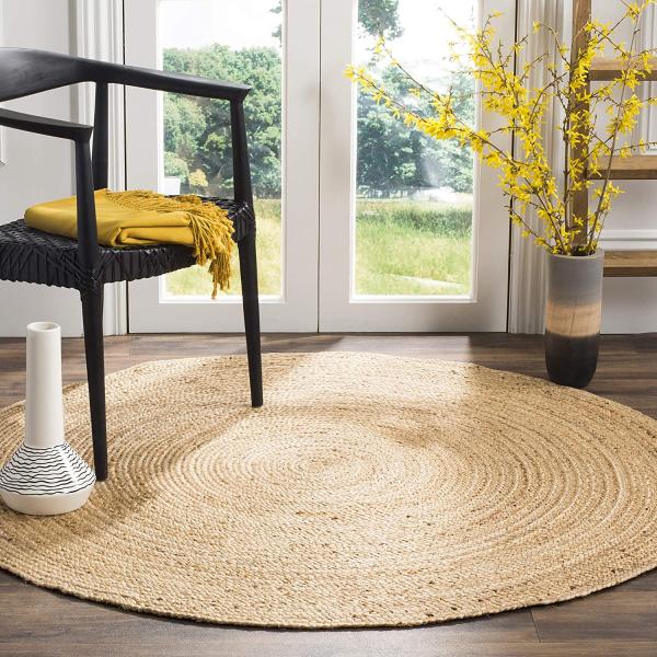 handmade 30m 8mm Thickness Flat Natural Woven Sisal Carpet
