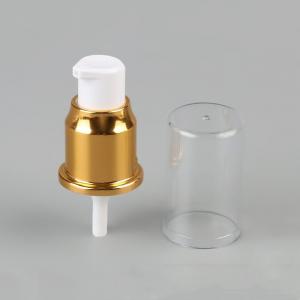 China 20/410 20mm Treatment Cream Pump UV Gold Foundation Powder Pump For Bottle on sale