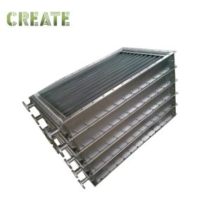 1.0Mpa Finned Heat Exchanger Copper Fin Type Condenser Evaporator D2