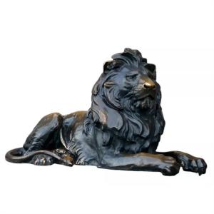 Wholesale Waterproof Metal Lion Sculpture Garden Bronze Statues Height 2000mm from china suppliers
