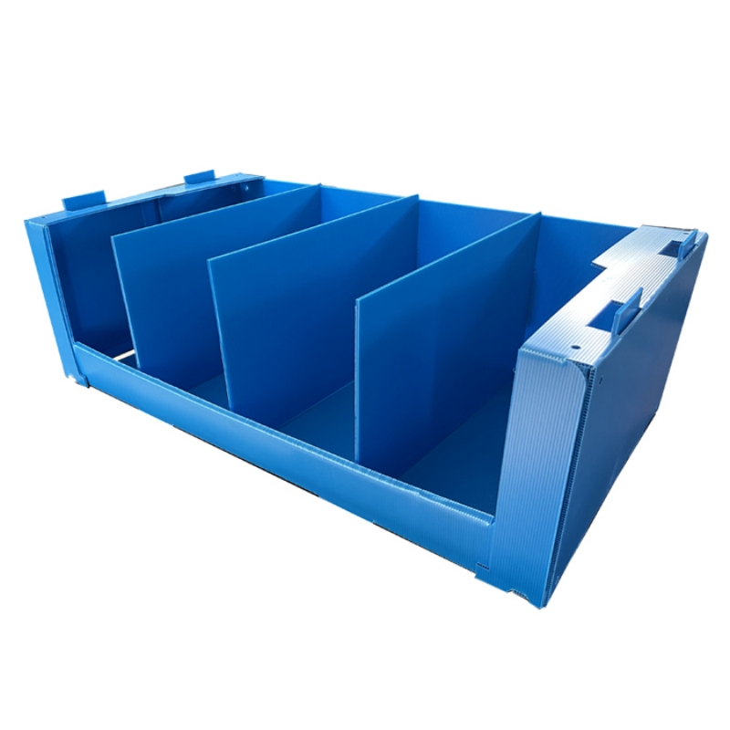 PP Plastic Tray Durable Lightweight Reusable Food Grade Polypropylene Tray for Storage Packaging and Transport Stackable Design Moisture Resistant
