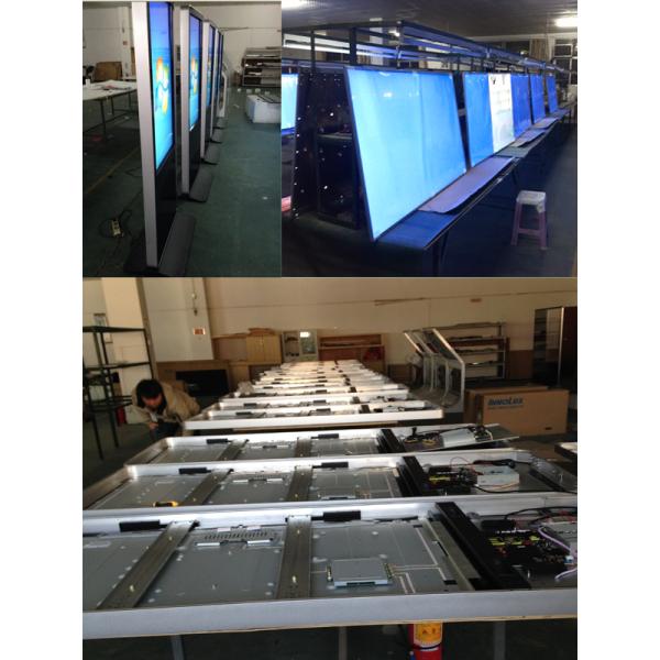 Free Standing LED Touch Screen Kiosk / interactive touch screen kiosk