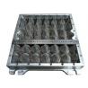 Plastic 30 Cavities Egg Tray Dies Paper Egg Box Aluminum Moulds with CNC for sale