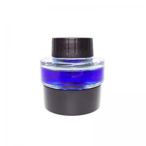 Wholesale Office Round Clear Blank 30ml Glass Ink Bottle With Cap from china suppliers