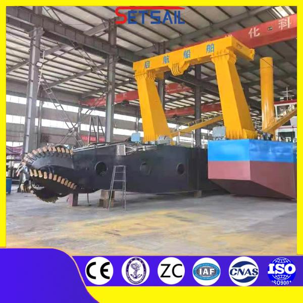 River Sand and Mud Hydraulic Suction Dredger with Cutter Head