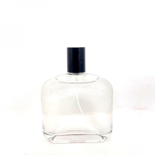 Quality Transparent Perfume Bottle 100ml Glass Bottle Empty Bottle Portable Press Spray Sub Bottle Perfume Packaging for sale