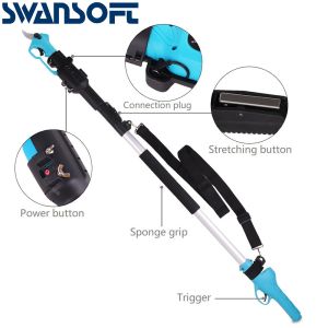 SWANSOFT Electric Pruning Shear And Electric Pruner Power Shears