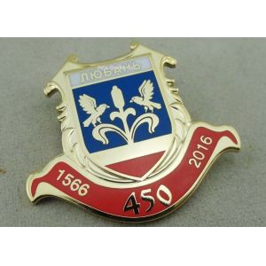 Copper Promotion Custom Lapel Pins Personalized Gold Plating