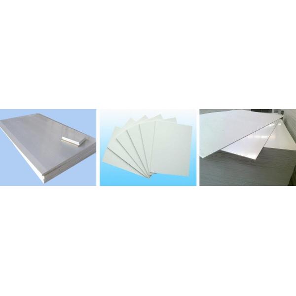 Hard Foam Sheets Foamed Pvc Board Weather Resistant For Indoor Decoration