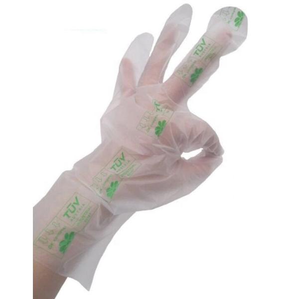 Biodegradable Compostable Gloves, eco friendly products biodegradable compostable plastic disposable transparent gloves