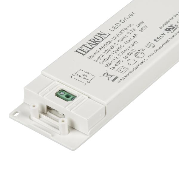 Customized Input Output Voltage LED Power Supply for Specific Projects Mirror Lamp US Letaron LED Driver, Single Output 12V LED Driver