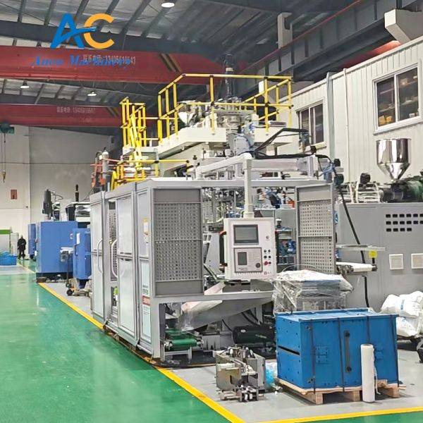 PP Small Milk Bottle Blow Molding Machine HDPE PP Plastic Extrusion