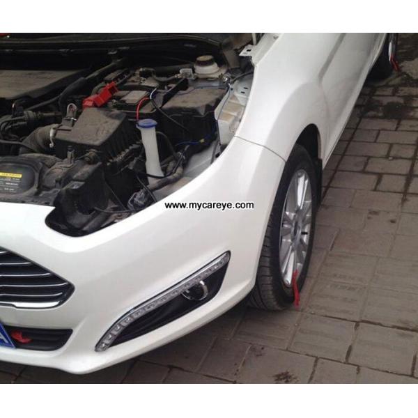 Ford Fiesta DRL LED daylight driving Light auto turn signal autobody