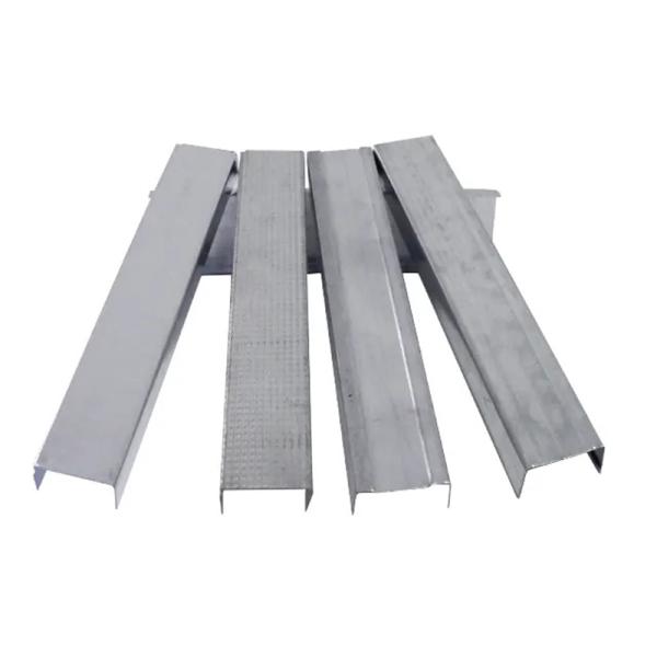 Customizable Metal Stud Track For Framing 3 M 4 M 6 M For Structural Support Metal Stud Wall Track