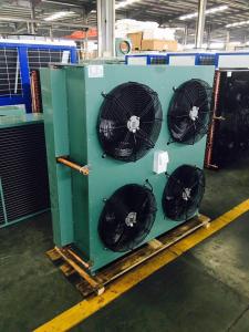 China Fin Type Refrigeration Copper Tube Air Cooled Condenser For Cold Room on sale
