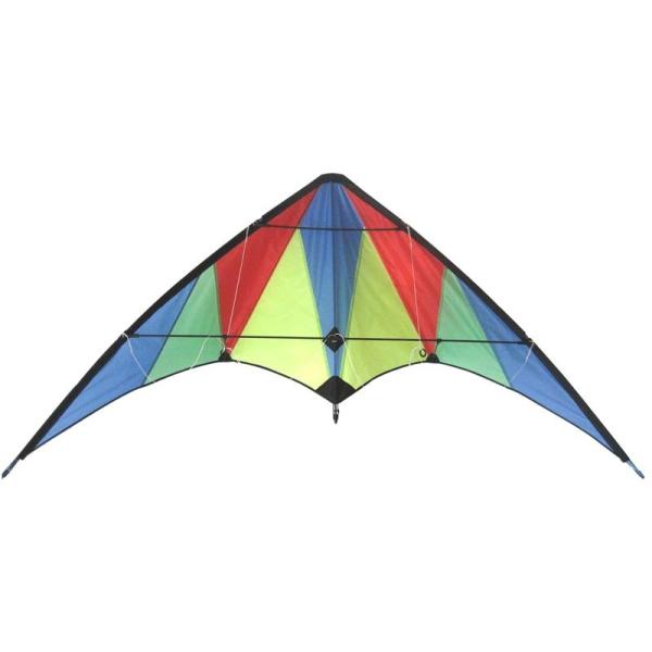 Convenient Use Rainbow Delta Kite , Stylish Type Nylon Kites 140*75cm