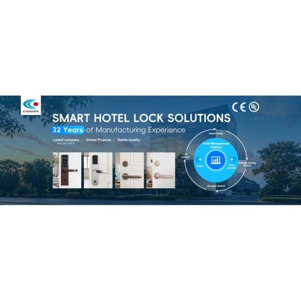 Free Management Software & SDK Provided High-Impact RFID Hotel Lock System | Split-Type Design + Auto-Locking |