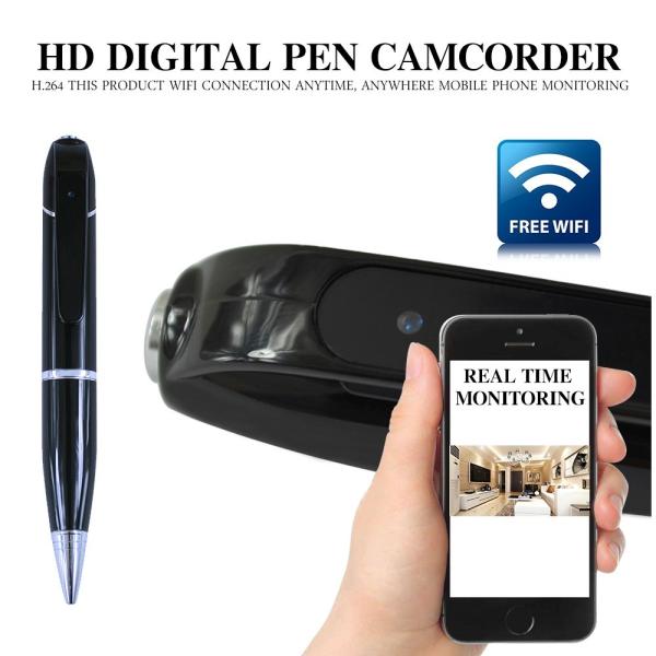 720P Pen Webcam Mini Spy Pen CCTV Camera Wifi Network Pen Camera