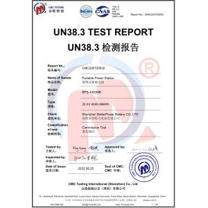 Jiangxi Zhuokai New Energy Technology Co., Ltd. Certifications